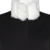 Coatally The Courageally Detail White Faux Fur Set